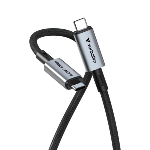 VERBATIM Kabel USB4 Sync & Charge,  240W,  120cm
