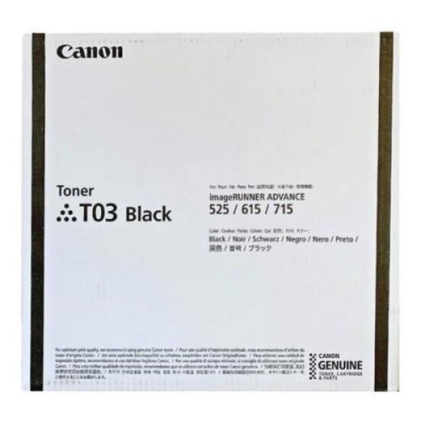 CANON toner T03 BK černý pro imageFORCE 710 series (51 500 str.)1