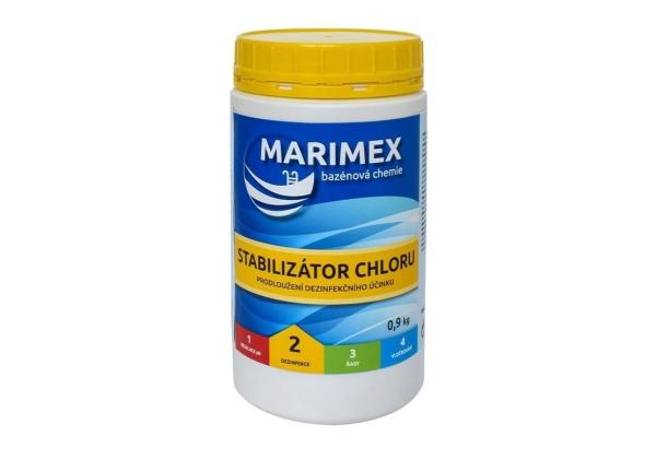 Marimex Stabilizátor chloru 0, 9 kg - bazénová chemie - DEZINFEKCE1