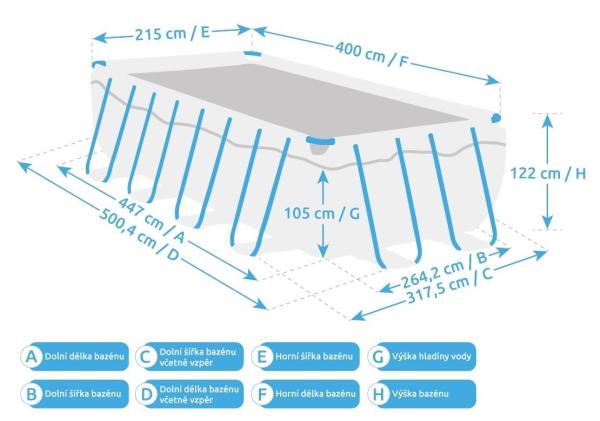 Marimex Florida Premium bazén 2, 15x4, 00x1, 22 m bez příslušenství - motiv RATAN1