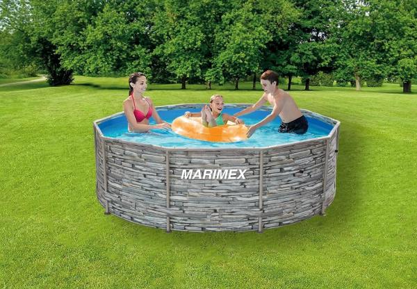 Marimex Florida Bazén 3, 66x1, 22 m bez příslušenství - motiv KÁMEN6