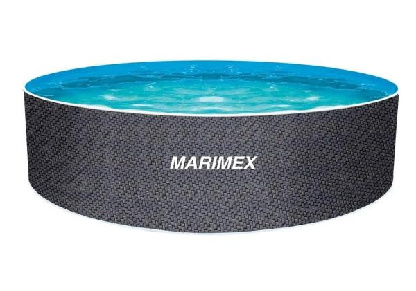 Marimex Orlando bazén 3, 66x1, 07 m s příslušenstvím - motiv RATAN