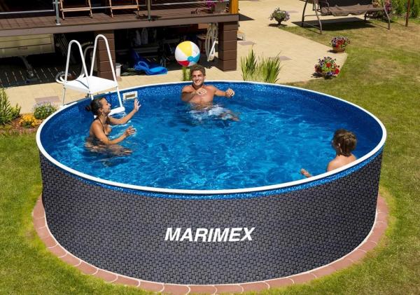 Marimex Orlando bazén 3, 66x1, 07 m s příslušenstvím - motiv RATAN2