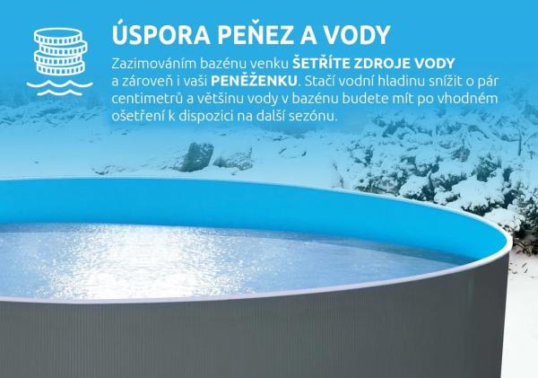 Marimex Orlando bazén 3, 66x1, 07 m s příslušenstvím - motiv RATAN4