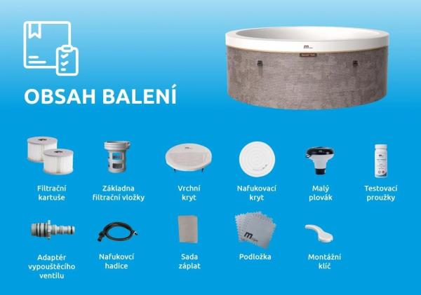 Marimex bazén vířivý MSPA Cocoon ECO F-CO066WE4