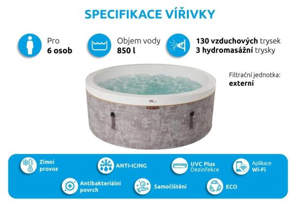 Marimex bazén vířivý MSPA Cocoon ECO F-CO066WE5