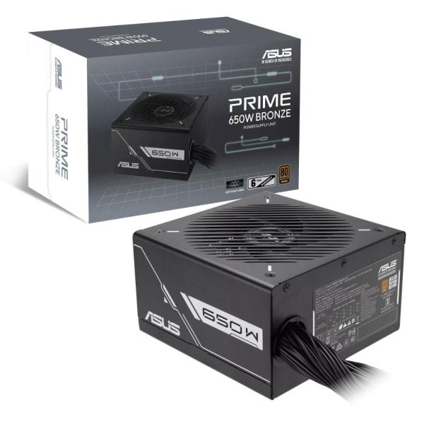 ASUS zdroj Prime 650W Bronze, 135mm,  80 Plus Bronze