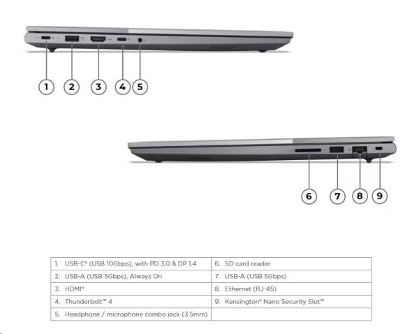 LENOVO NTB ThinkBook 16 G9 IRL - 7 240H, 16" WUXGA IPS, 32GB, 1TSSD, HDMI, Intel® Graphics, W11H, 3Y Onsite9