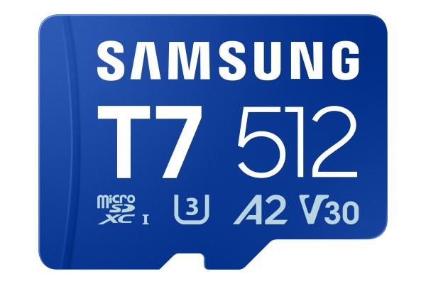Samsung micro SD karta T7 -  512GB + USB adaptér
