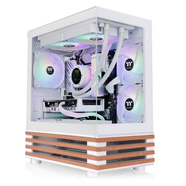 THERMALTAKE Case View 170 WS ARGB,  Průhledná bočnice,  bílá