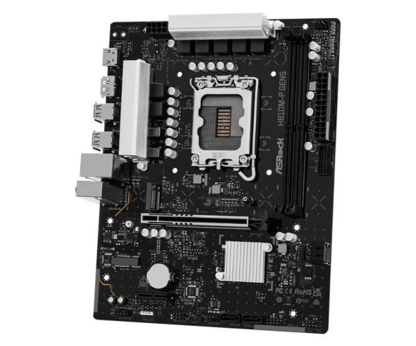 ASRock MB Sc LGA1851 H810M-P Gen5,  Intel H810,  2xDDR5, 1xDP,  1xHDMI,  mATX3