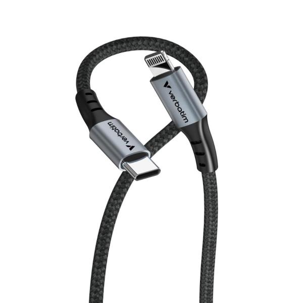 VERBATIM Kabel Sync & Charge,  USB-C na Lightning,  120cm