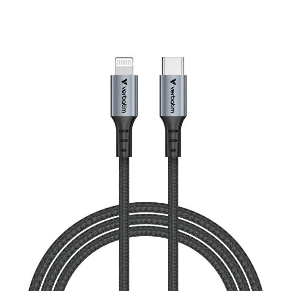 VERBATIM Kabel Sync & Charge,  USB-C na Lightning,  120cm0