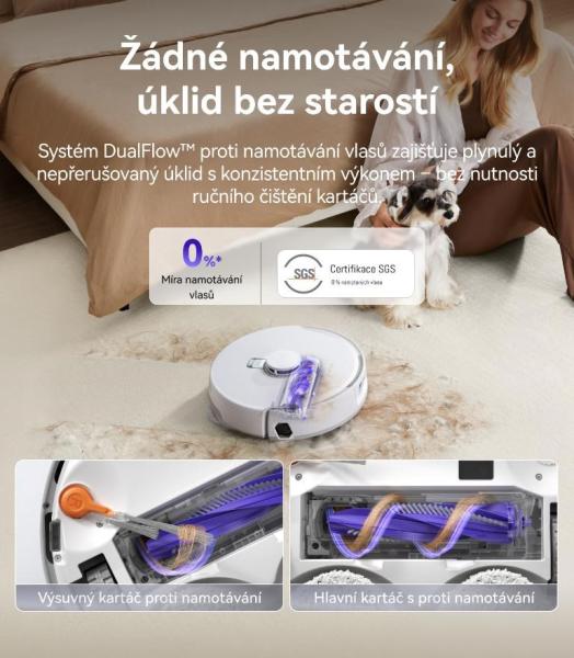 Narwal Freo Z10 Pro white - AI robotický vysavač s rotačním mopem a samočistící stanicí6