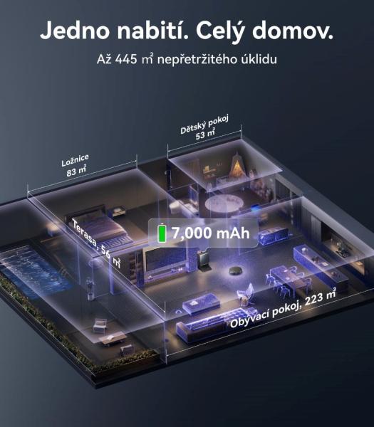 Narwal Flow2 compact station - AI robotický vysavač s pásovým mopem a samočistící stanicí s napojením na odpad7