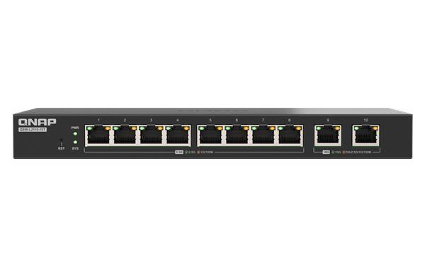 QNAP switch QSW-L2110-10T (8x 2, 5GbE port, 2x 10GbE port, Lite Managed)