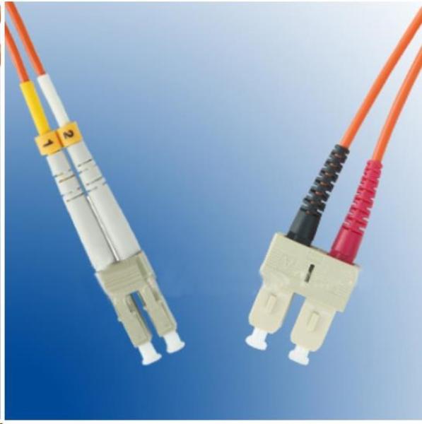 LEXI-Net Patch kabel 62, 5/ 125,  SC-LC,  3m duplex