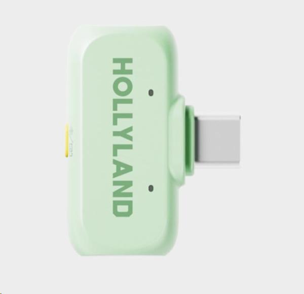 Hollyland LARK A1 Combo Mint Green,  with USB-C+ Lightning3