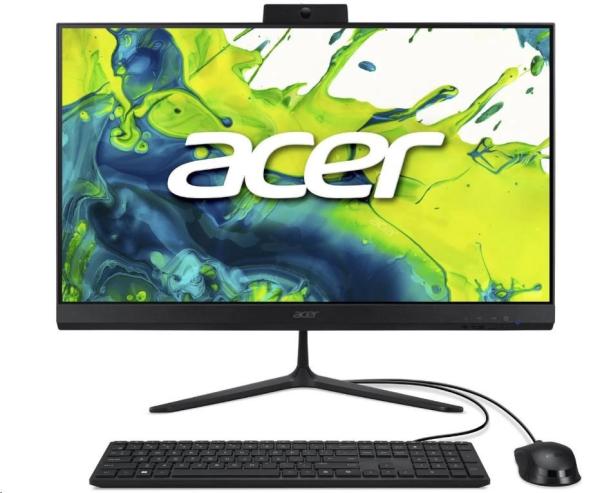 Acer Aspire/ C24-2G_UUBR57430U_65W/ 23, 8"/ FHD/ R5-7430U/ 8GB/ 512GB/ AMD int/ W11H/ Čierna/ 1R