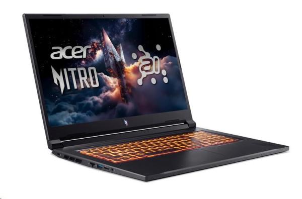 ACER NTB Nitro V 17 AI (ANV17-41-R1YM), Ryzen 7 260, 17.3"FHD, 16GB, 512GB SSD, RTX 5050, Linux, Black2