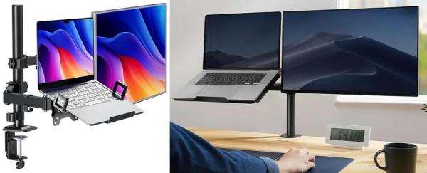 Stolní držák na notebook a monitor Fiber Mounts SDN20
3