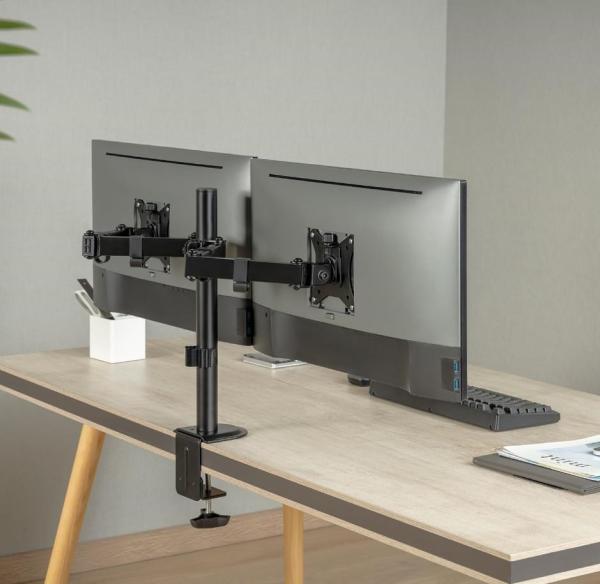Stolní držák na 2 monitory Fiber Novelty FN4022