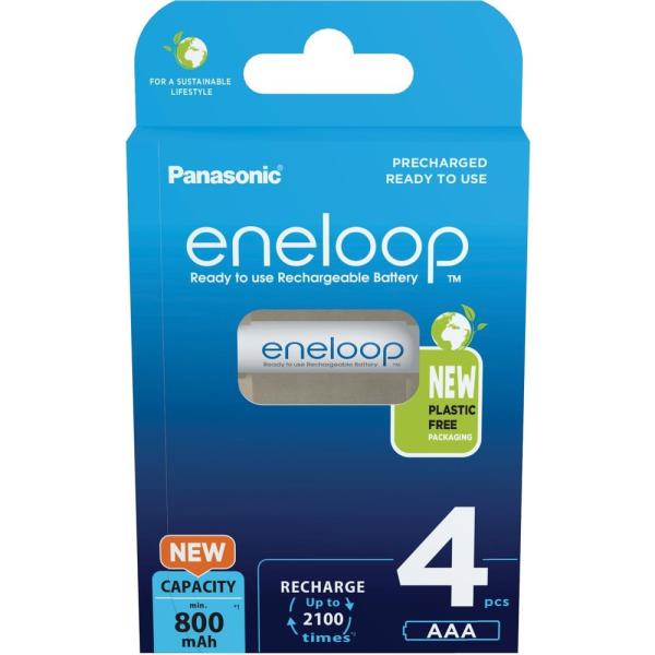 PANASONIC HR03 AAA 4MCCE/ 4BE ENELOOP N,  800 mAh (Blistr 4ks)1