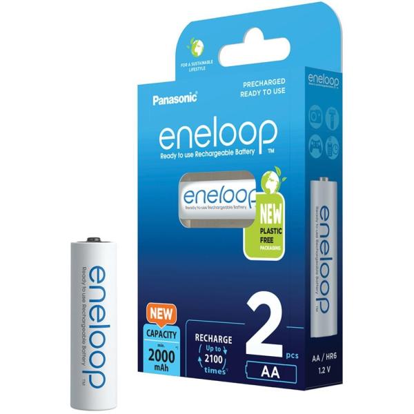 PANASONIC HR6 AA 3MCCE/ 2BE ENELOOP N,  2000 mAh (Blistr 2ks)1