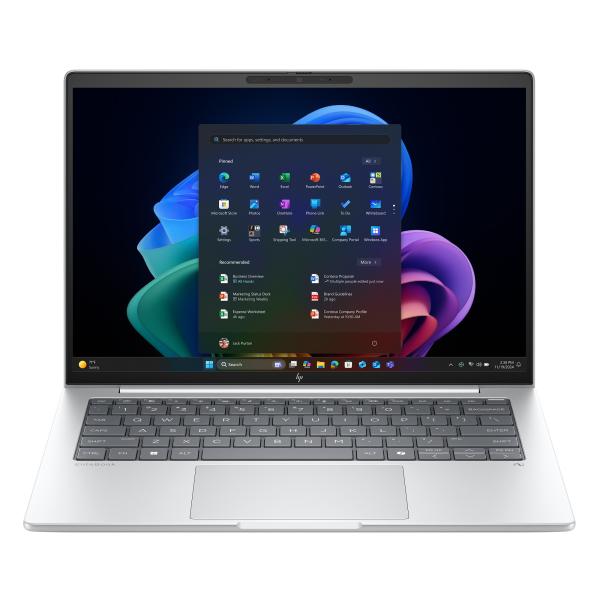 HP NTB EliteBook 8 G2i 14" U5-322 WUXGA 400 5MP IR, 16GB, 512GB, WiFi7, BT, FpS, bckl kbd, bez adapteru,  Win11Home7
