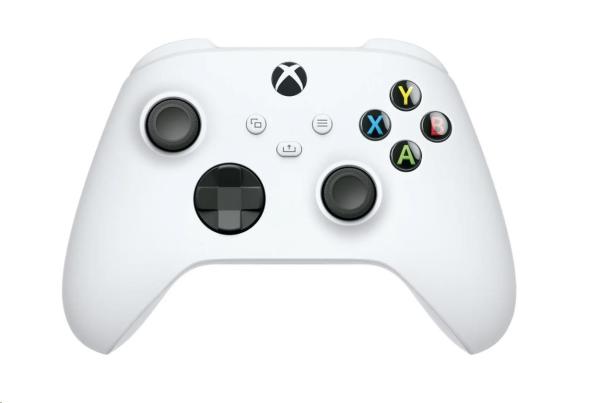 BAZAR - Xbox Wireless Controller bílý - ovladač - Poškozený obal (Komplet)