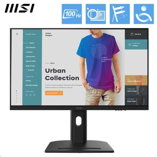 MSI PC AiO Modern AM273QP AI 1UMG-424XEU,  Ultra 7 155H,  27" WQHD,  Anti-Glare,  16GB,  1TB SSD,  N/ A,  No OS,  Black8