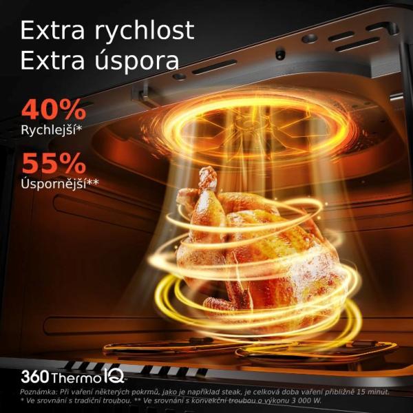 Cosori Dual Blaze 6.4L SMART horkovzdušná  fritéza + 5x špíz a gril. rošt,  černá1