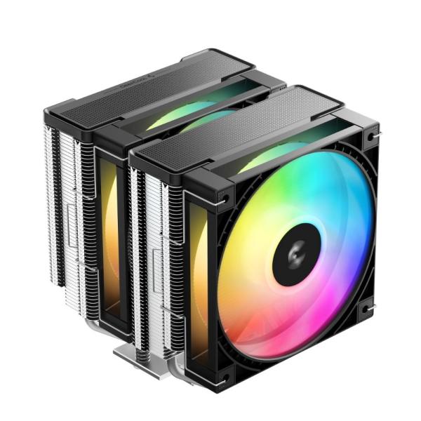 DEEPCOOL CPU Chladič AG620 G2 ARGB,  2x120mm,  ARGB,  LGA1851,  AM5,  černá