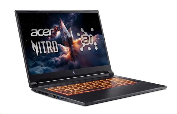 ACER NTB Nitro V 17 (ANV17-I31-7063), Core 7 240H, 17.3"FHD, 16GB, 512GB SSD, RTX 5060, W11H, Black1