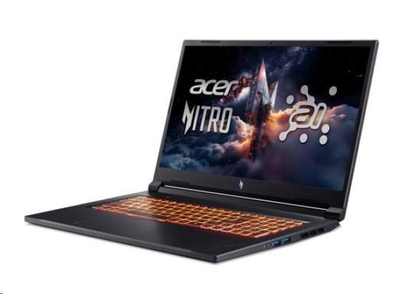 ACER NTB Nitro V 17 (ANV17-I31-920G), Core 9 270H, 17.3"FHD, 16GB, 1TB SSD, RTX 5060, W11H, Black3