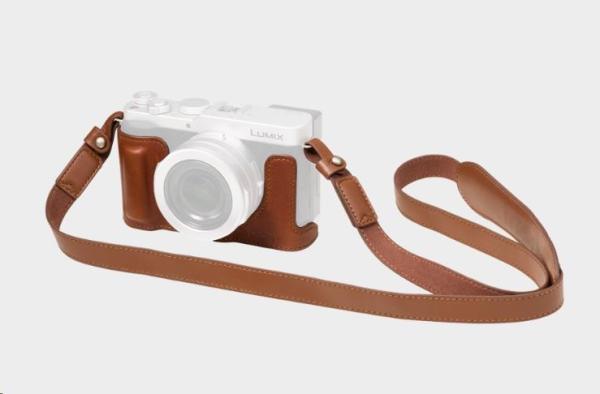 SmallRig 6275 Leather Half Case Kit for Panasonic LUMIX L10 Brown