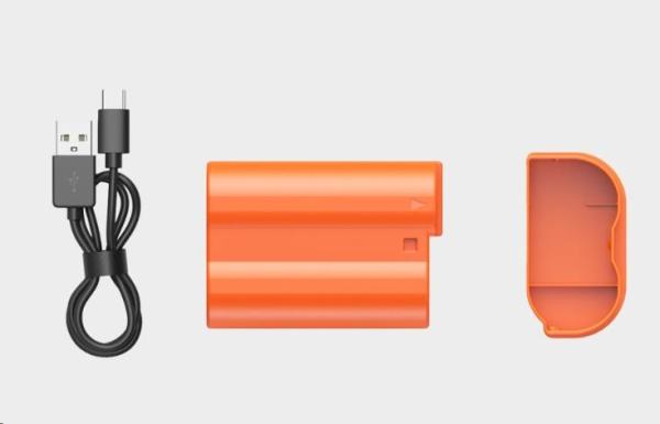 SmallRig 4966 EN-EL15c USB-C Rechargeable Camera Battery Orange2