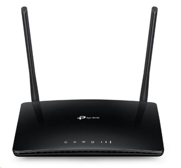 TP-Link TL-MR6400 WiFi4 router (N300,  4G LTE,  2, 4GHz,  3x100Mb/ s LAN,  1x100Mb/ s LAN/ WAN,  1xmicroSIM)