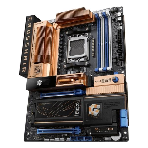 ASUS MB Sc AM5 ROG CROSSHAIR 2006,  AMD X870E,  4xDDR5,  WiFi,  1xHDMI,  2xUSB41