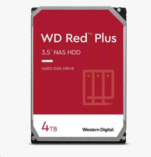 BAZAR - WD RED PLUS NAS WD40EFZX 4TB SATAIII/ 600 128MB cache 175 MB/ s CMR