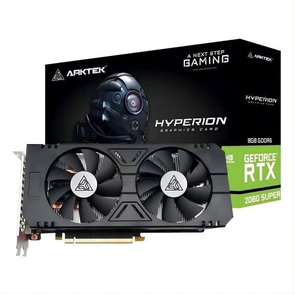 ARKTEK VGA NVIDIA GeForce RTX 2060 Super Hyperion 8GB,  RTX 2060 Super,  8GB GDDR6,  1xDP,  1xHDMI,  1xDVI