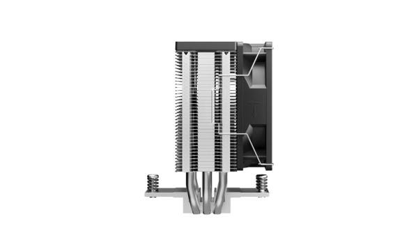 DEEPCOOL CPU Chladič AG300 G2,  1x92mm,  LGA1851,  AM5,  černá3