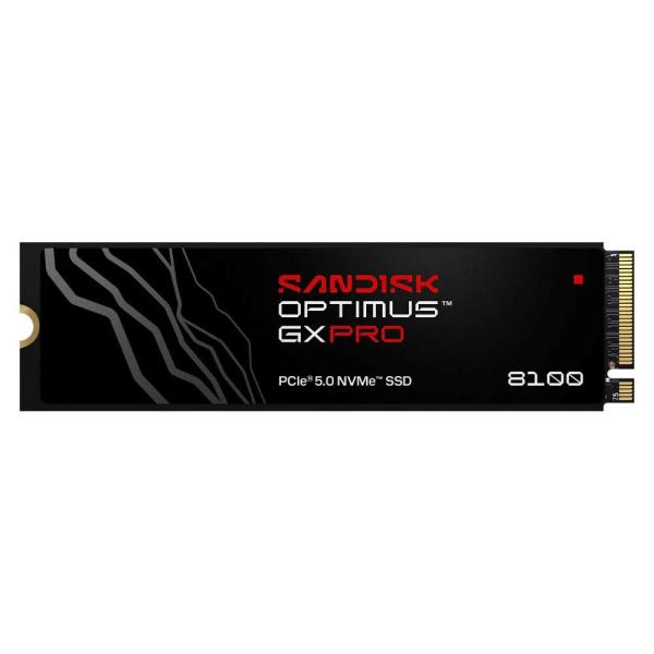 SANDISK SSD OPTIMUS GX PRO 8100 NVMe 1TB PCIe,  Gen4,  (R:14900,  W:11000MB/ s),  bez chladiče1