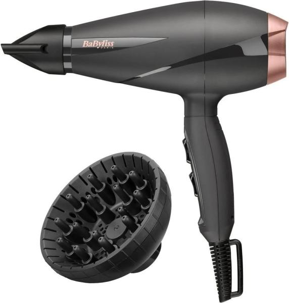 BAZAR - BaByliss 6709DE fén,  2100 W,  2 rychlosti,  3 teploty,  studený vzduch,  ionizátor,  difuzér,  Rozbaleno (Komplet)