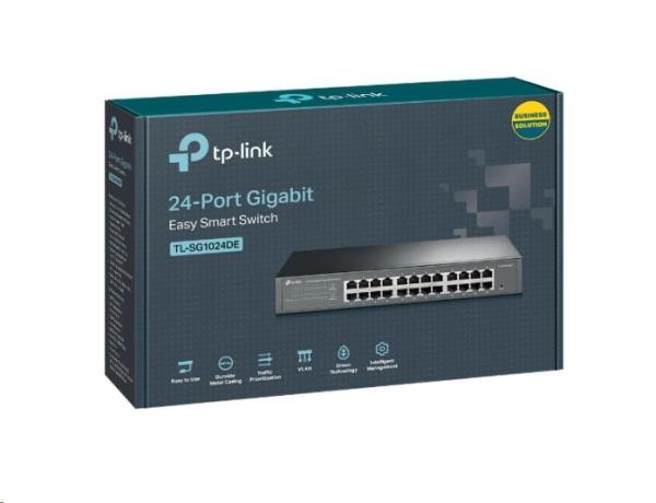 TP-Link Easy Smart switch TL-SG1024DE (24xGbE,  fanless)1