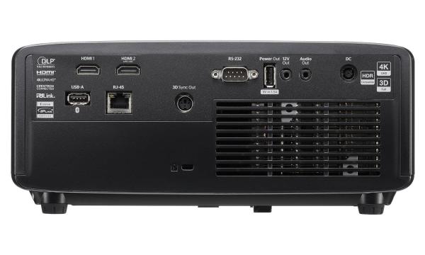 Optoma projektor UHZ36STe (DLP,  Laser,  UHD,  4000 ANSI,  2xHDMI,  RS232,  RJ45,  USB-A power,  repro 1x15W)4