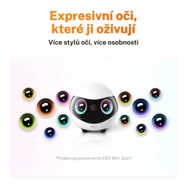 Enabot EBO Mini Sport Robotický společník3