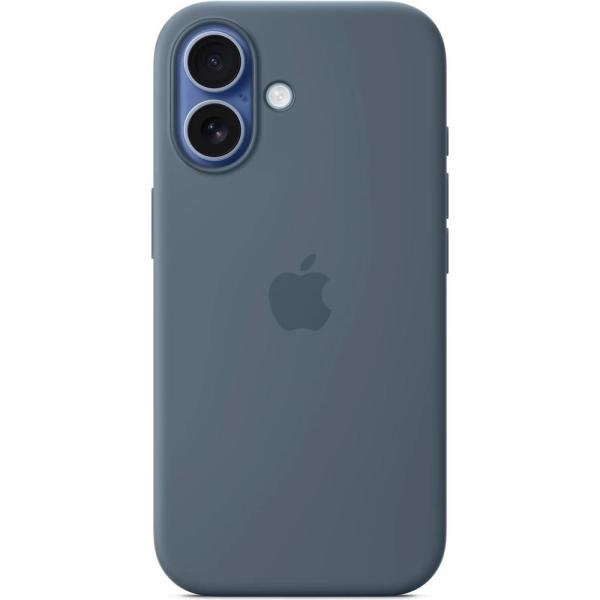 Apple iPhone 17 Silicone Case with MagSafe - Anchor Blue