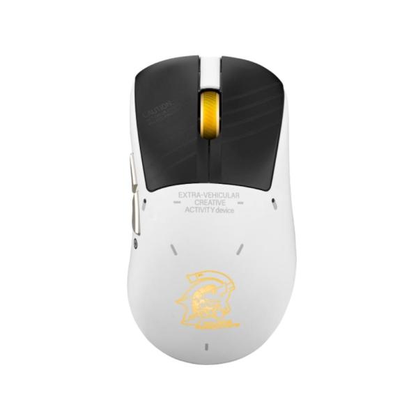 ASUS myš ROG KERIS II ORIGIN-KJP,  Bezdrátová,  ARGB,  bílá