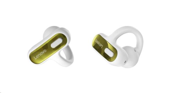 LENOVO Open-Ear Clip-on Earbuds X500 White - Sluchatka s mikrofonom2